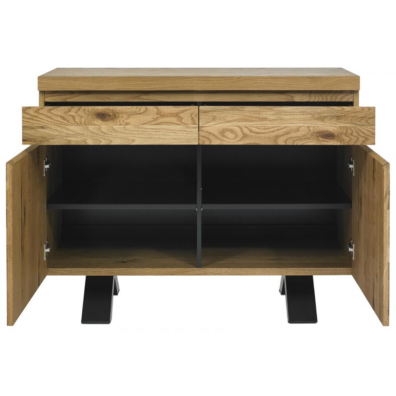 Bohemia Rustic Oak Small Sideboard